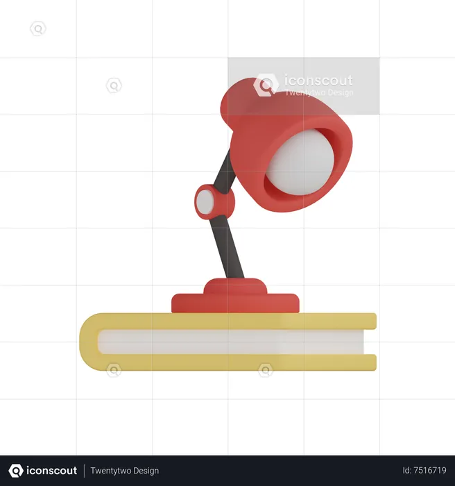 Desk Lamp  3D Icon