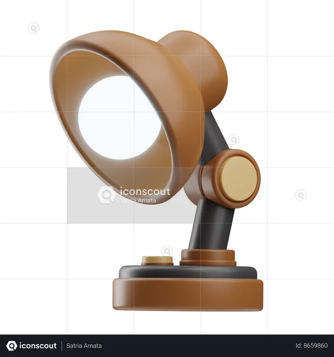 Desk Lamp  3D Icon