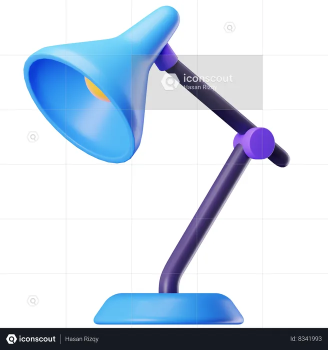 Desk Lamp  3D Icon