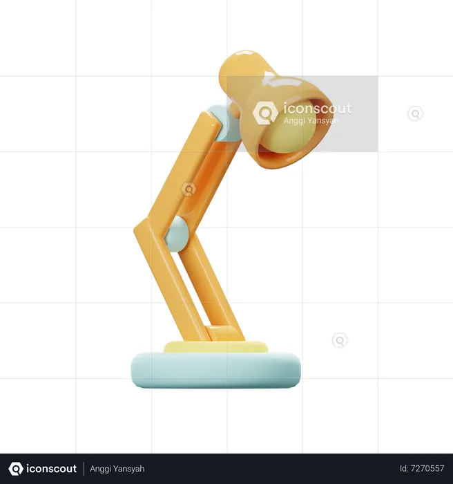 Desk Lamp  3D Icon