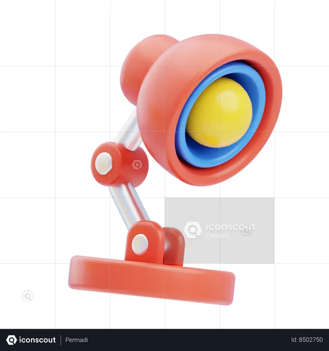 Desk Lamp  3D Icon