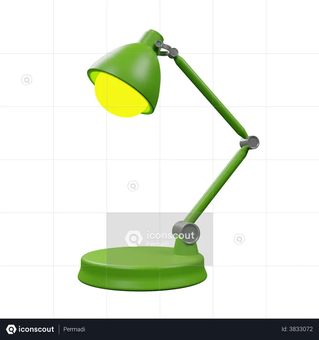 Desk Lamp  3D Illustration