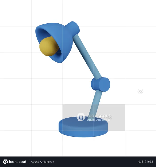 Desk Lamp  3D Illustration