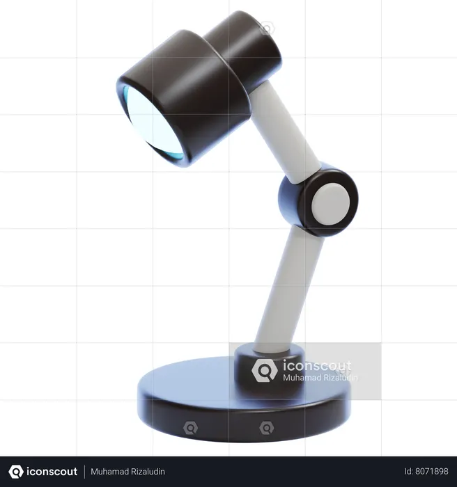 Desk Lamp  3D Icon