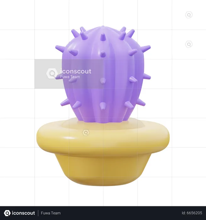 Desk Plant  3D Icon