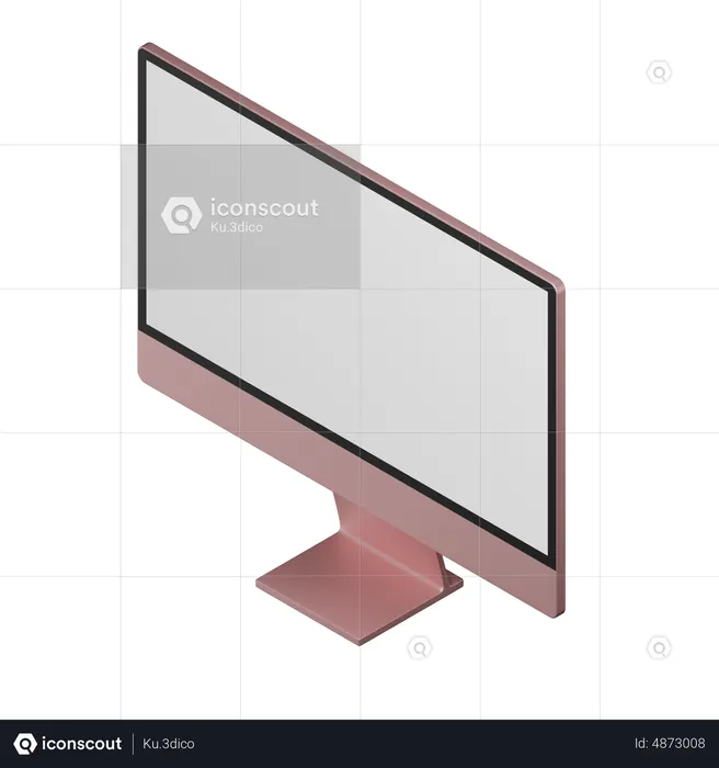 Desktop  3D Icon