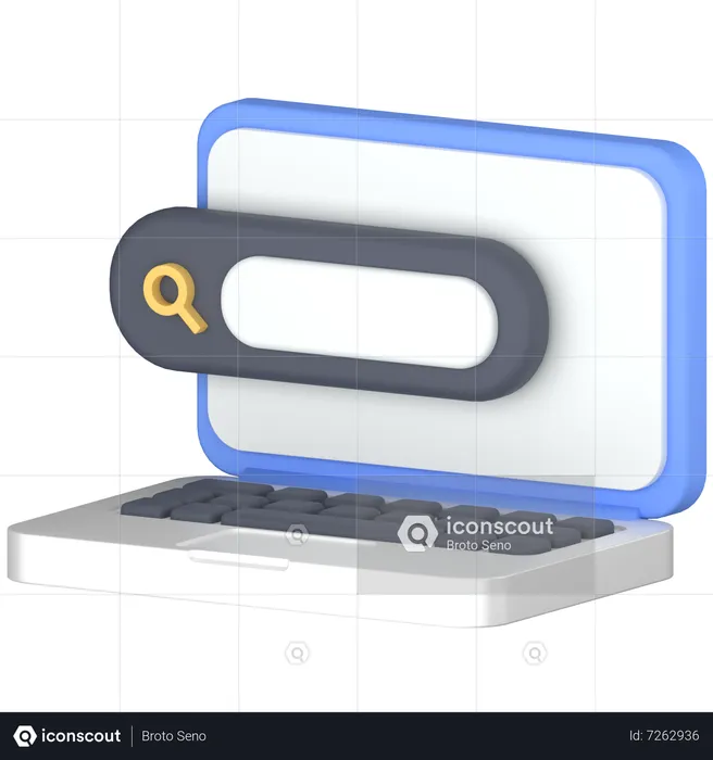 Desktop search  3D Icon