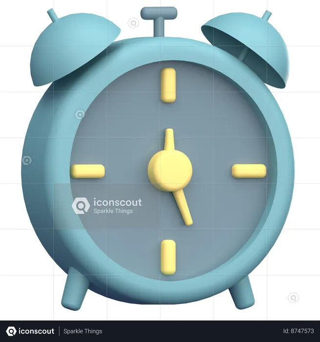 Despertador  3D Icon