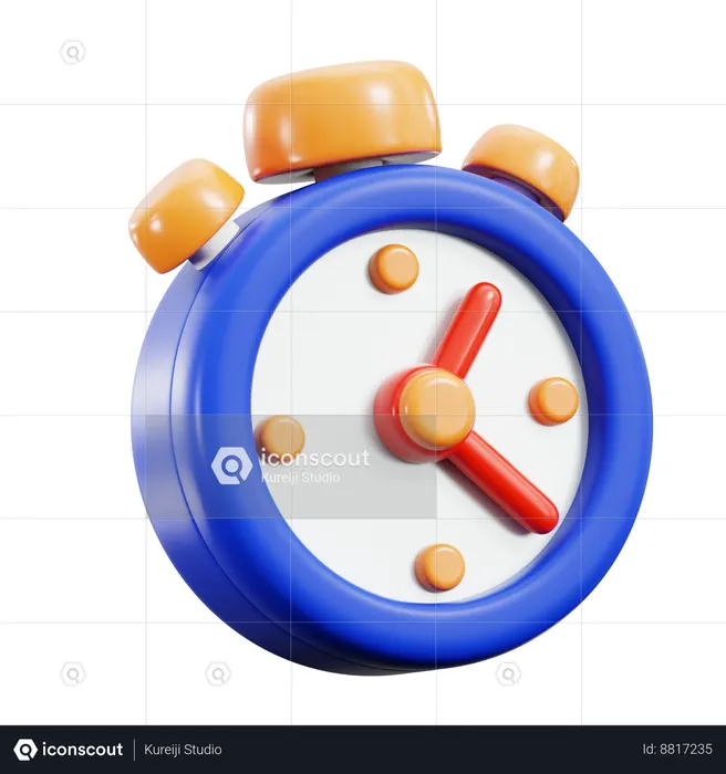 Despertador  3D Icon