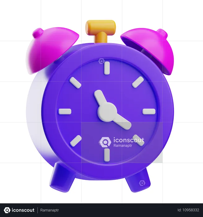 Despertador  3D Icon