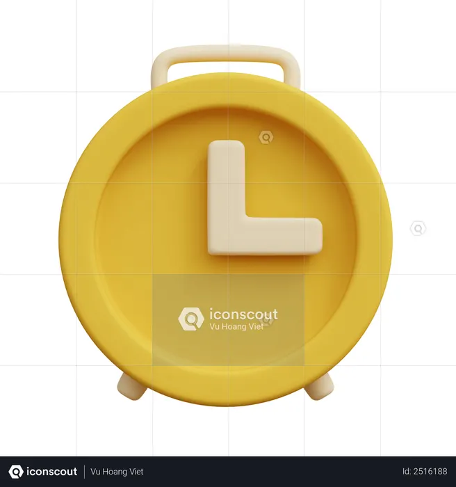 Despertador  3D Icon