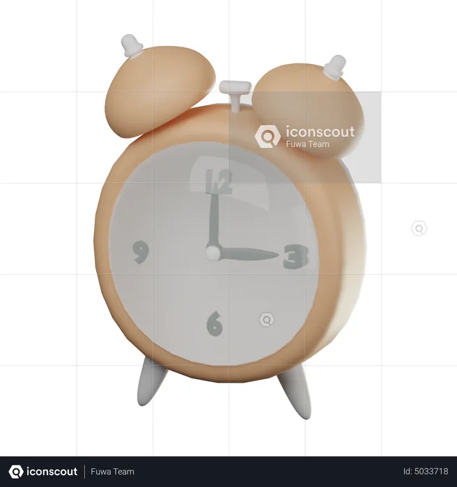Despertador  3D Icon