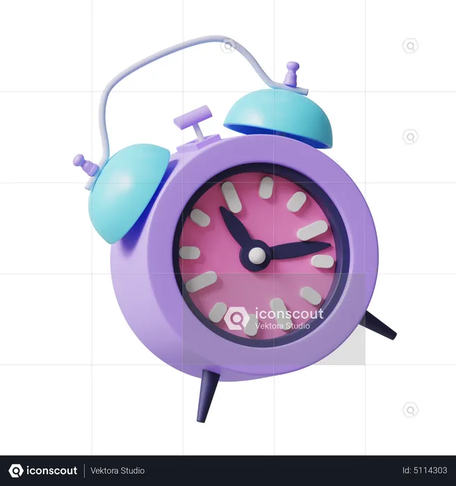 Despertador  3D Icon