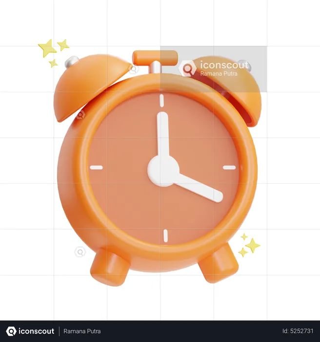 Despertador  3D Icon