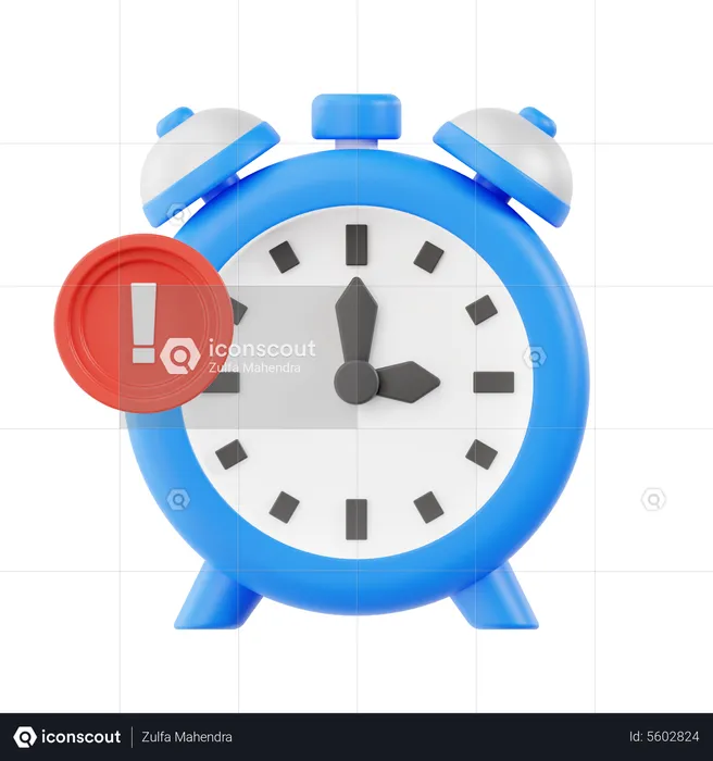 Despertador  3D Icon