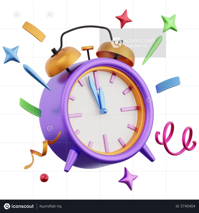Despertador  3D Icon