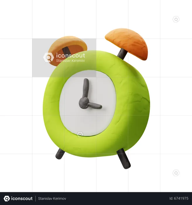 Despertador  3D Icon