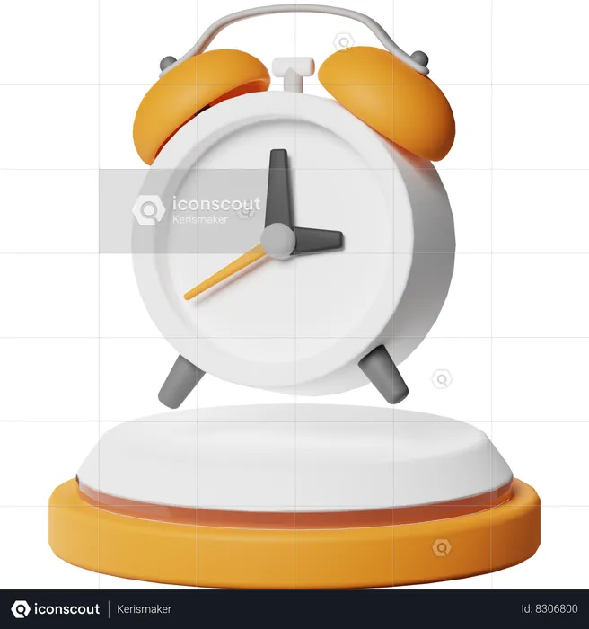 Despertador  3D Icon