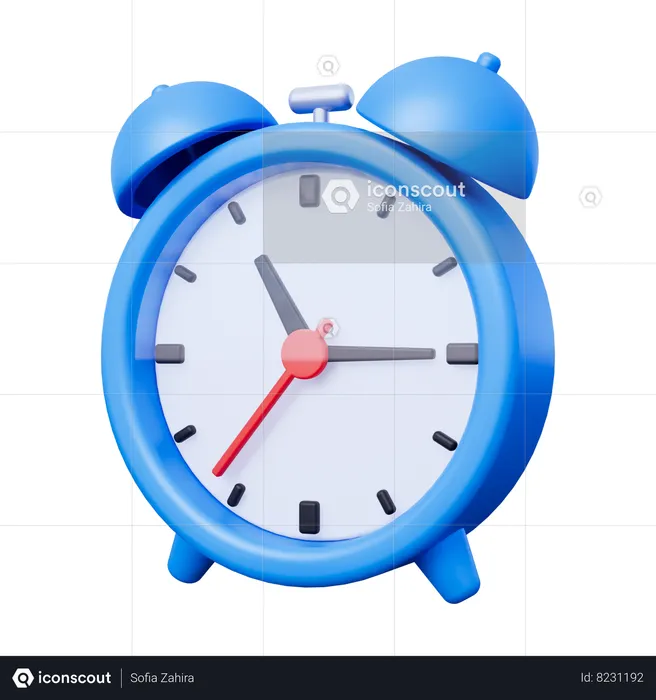 Despertador  3D Icon