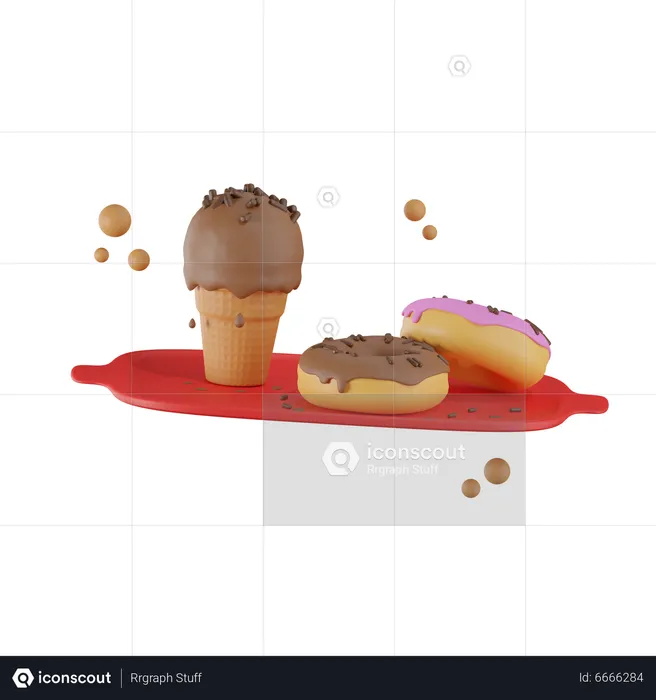 Dessert  3D Icon