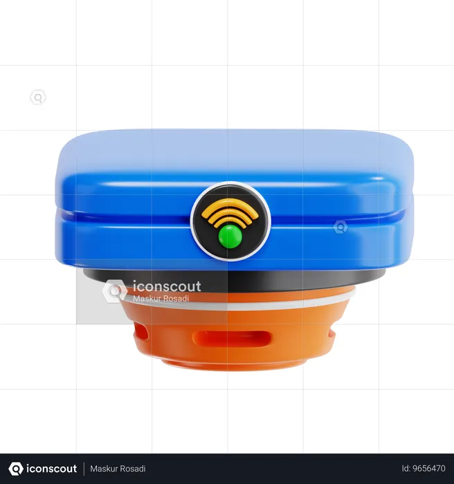 Detector de fumaça  3D Icon