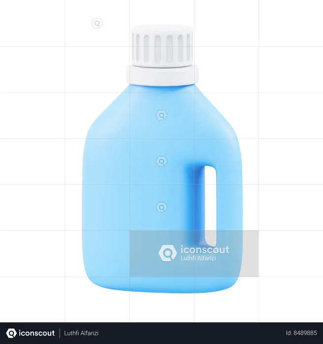 Detergent Bottle  3D Icon