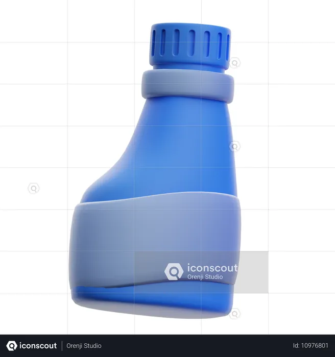 Detergent Bottle Spray  3D Icon