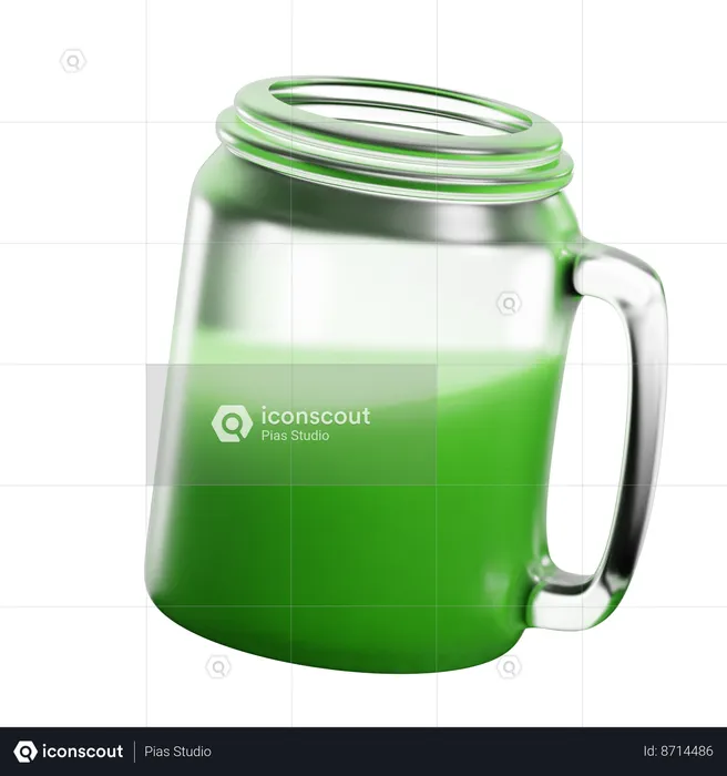 Detox drink  3D Icon