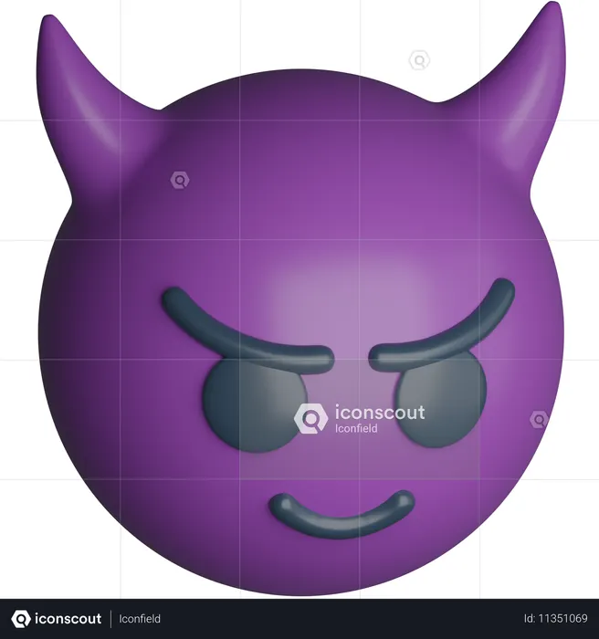 Devil  3D Icon