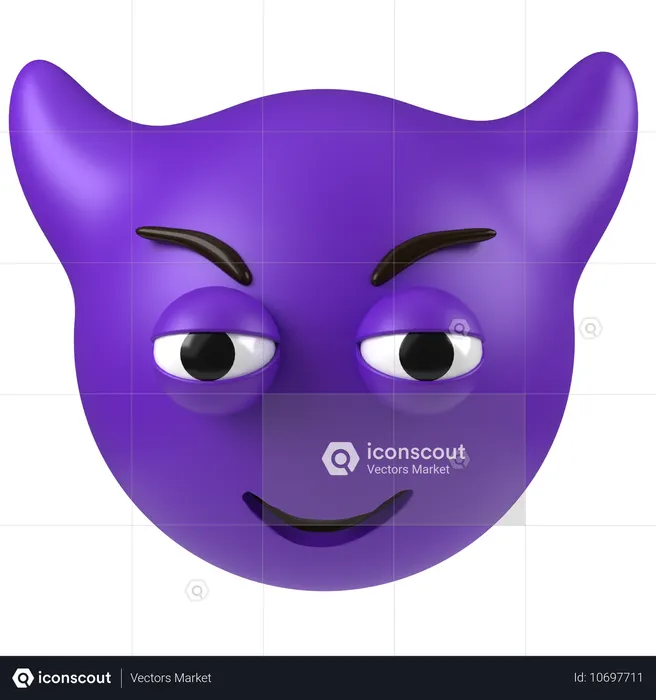 Devil  3D Icon