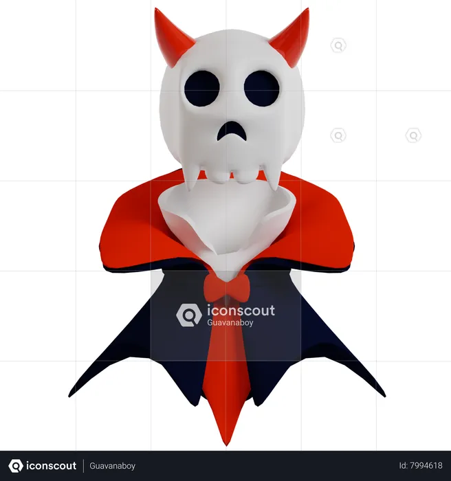 Devil  3D Icon