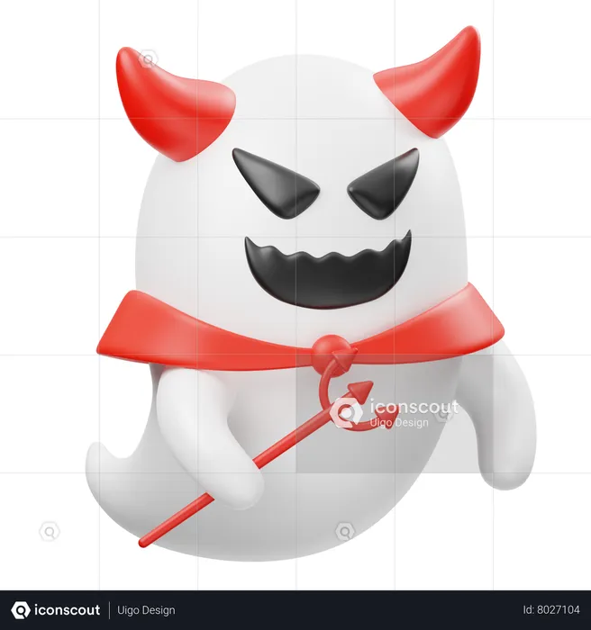 Devil Ghost  3D Icon