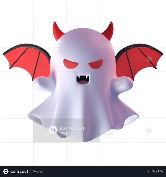 Devil Ghost  3D Icon