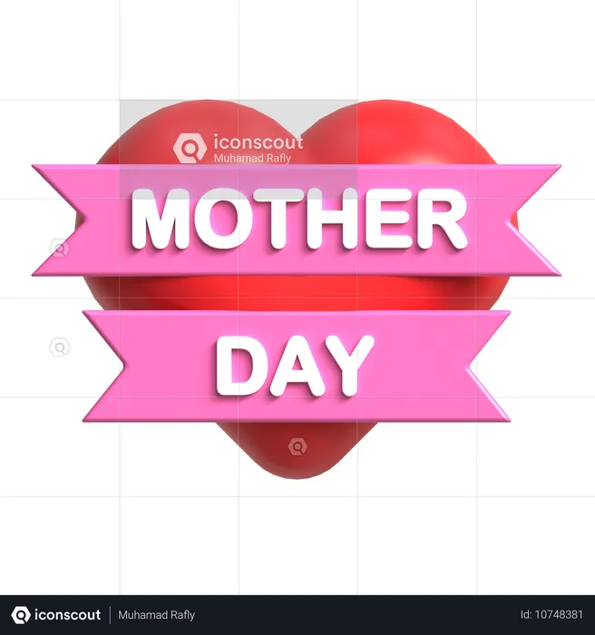 Dia das Mães  3D Icon