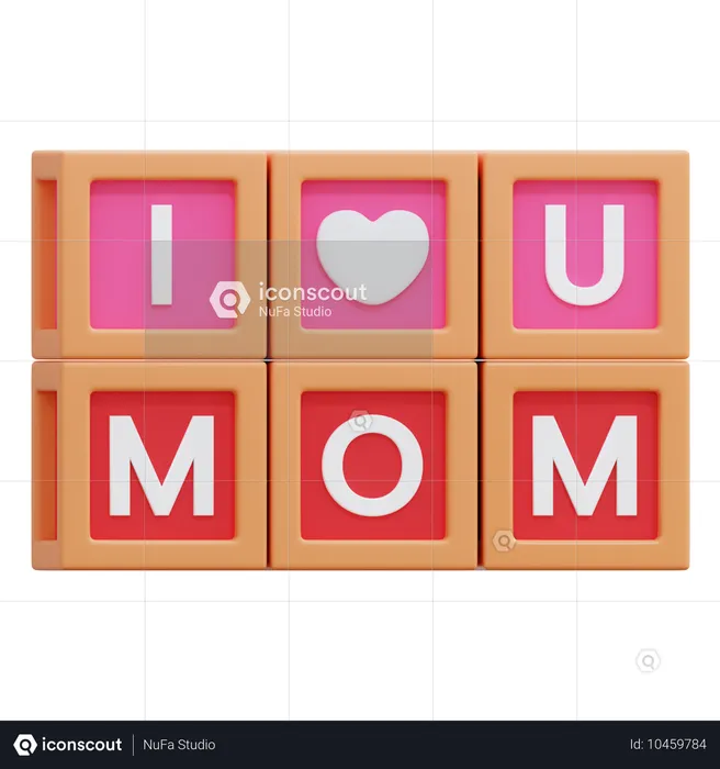 Día de la Madre  3D Icon