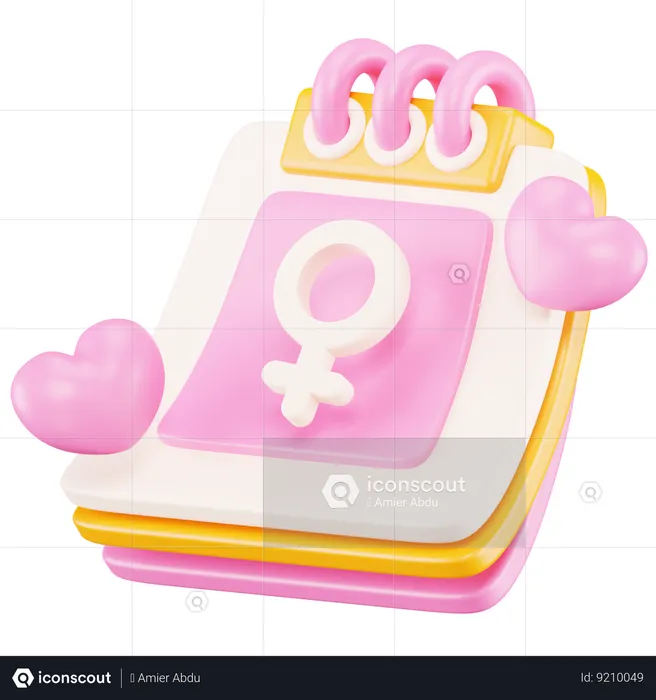 Dia de la mujer  3D Icon