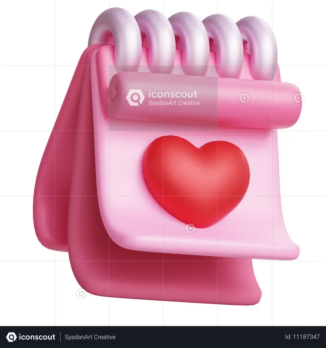 Día de San Valentín  3D Icon