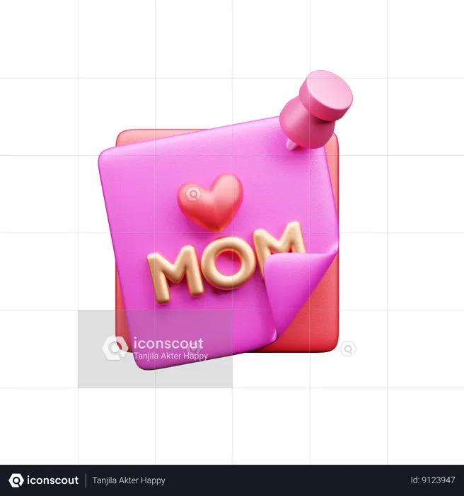 Dia internacional das mães  3D Icon