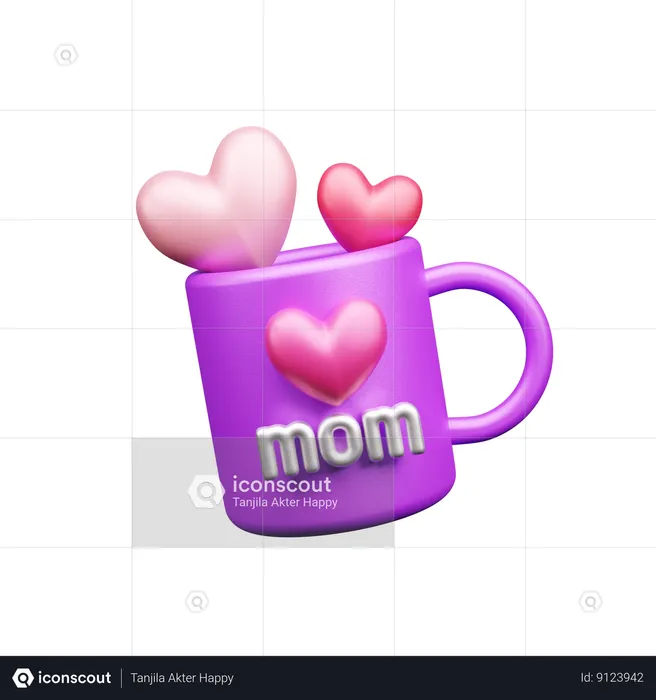 Dia internacional de las madres  3D Icon