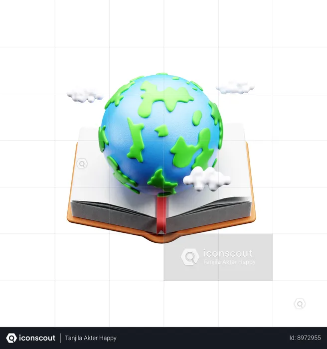 Dia Mundial do Livro  3D Icon