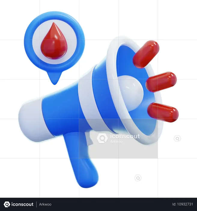 Diabetes Awareness  3D Icon