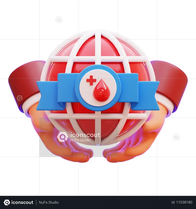 Diabetes Awareness World  3D Icon