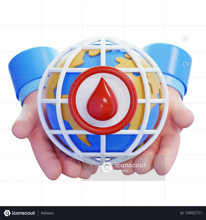 Diabetes Awareness World  3D Icon