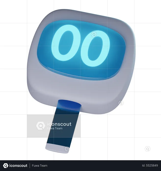 Diabetes Tester  3D Icon