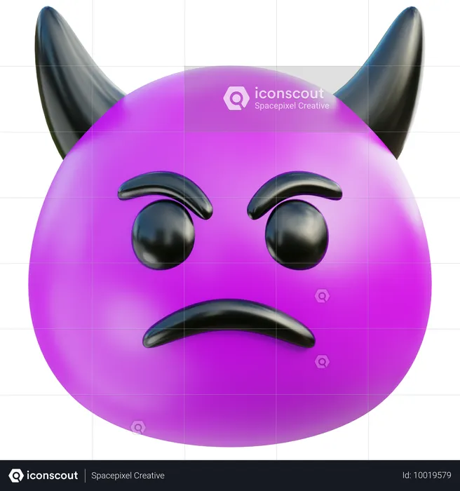 Emoji du diable Emoji 3D Icon