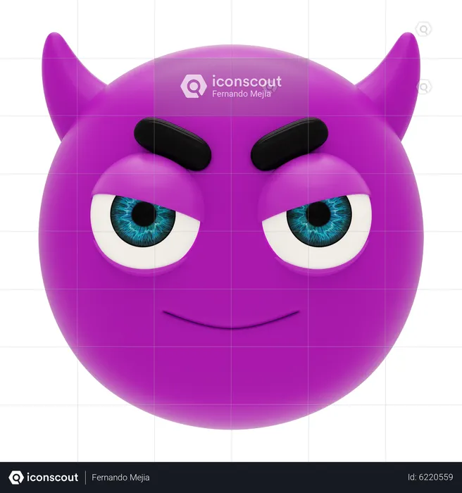 Diabo Emoji 3D Icon