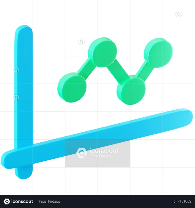 Diagramm  3D Icon