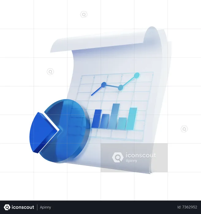 Diagrammbericht  3D Icon