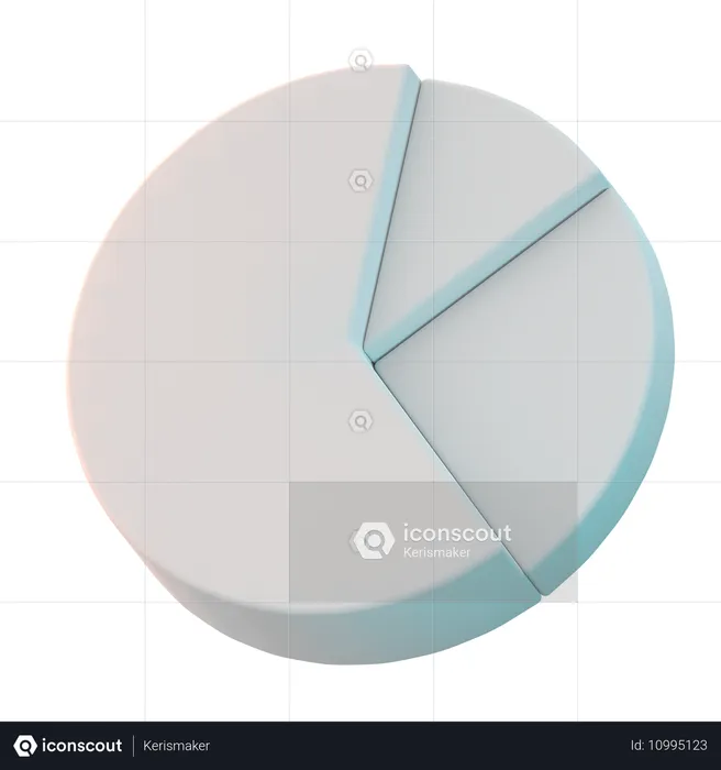 Diagramme circulaire  3D Icon