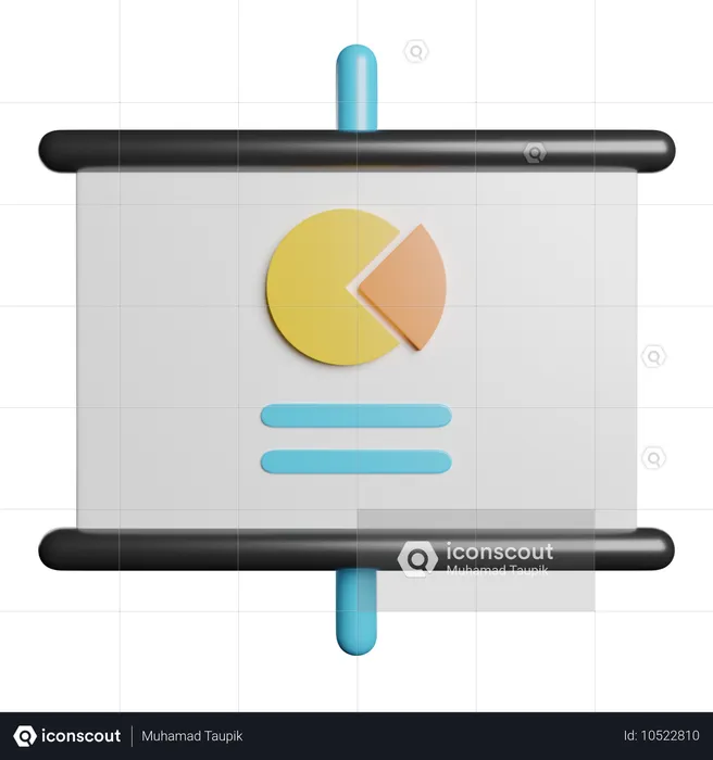 Diagramme circulaire  3D Icon